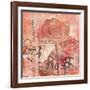 Text Roses-Jane Bellows-Framed Art Print