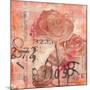 Text Roses-Jane Bellows-Mounted Art Print