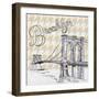 Textile Brooklyn-Gina Ritter-Framed Premium Giclee Print