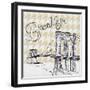 Textile Brooklyn-Gina Ritter-Framed Art Print