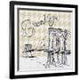 Textile Brooklyn-Gina Ritter-Framed Art Print