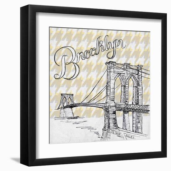 Textile Brooklyn-Gina Ritter-Framed Art Print