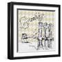 Textile Brooklyn-Gina Ritter-Framed Art Print