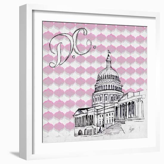 Textile D.C.-Gina Ritter-Framed Premium Giclee Print