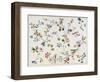 Textile Design, C.1788-92 (W/C on Paper)-William Kilburn-Framed Giclee Print