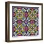 Textile Design From Latin America-Sangoiri-Framed Art Print