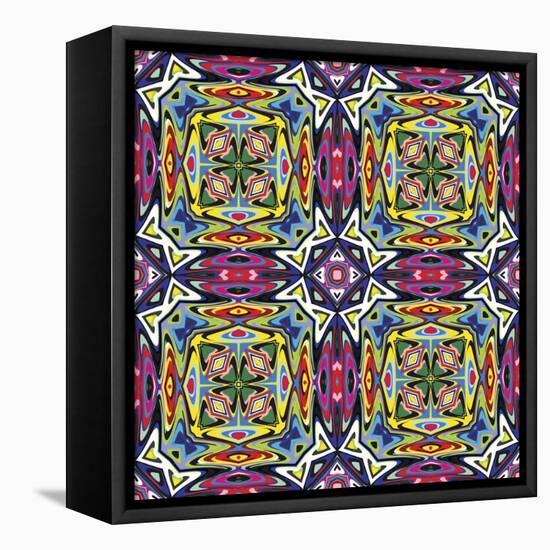 Textile Design From Latin America-Sangoiri-Framed Stretched Canvas