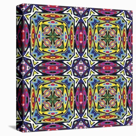 Textile Design From Latin America-Sangoiri-Stretched Canvas