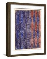 Textile Design (W/C on Paper)-Charles Rennie Mackintosh-Framed Giclee Print