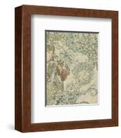 Textile Design-Alphonse Mucha-Framed Premium Giclee Print