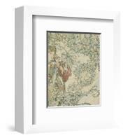 Textile Design-Alphonse Mucha-Framed Premium Giclee Print