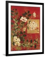 Textile Impressions 1-Matina Theodosiou-Framed Art Print