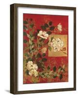 Textile Impressions 1-Matina Theodosiou-Framed Art Print