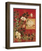 Textile Impressions 1-Matina Theodosiou-Framed Art Print