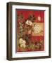 Textile Impressions 1-Matina Theodosiou-Framed Art Print