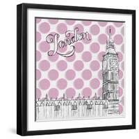 Textile London-Gina Ritter-Framed Art Print