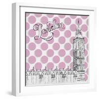 Textile London-Gina Ritter-Framed Art Print