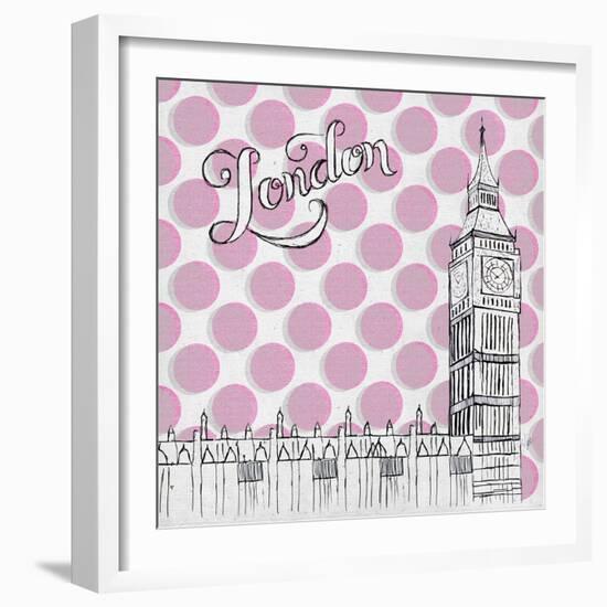 Textile London-Gina Ritter-Framed Art Print