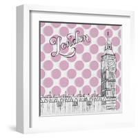 Textile London-Gina Ritter-Framed Art Print