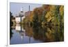 Textile Mills Along the Blackstone River, Pawtucket, Rhode Island-null-Framed Giclee Print