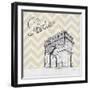 Textile Paris-Gina Ritter-Framed Art Print