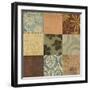 Textile Patterns Nine-Patch-Norman Wyatt Jr.-Framed Art Print