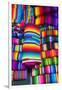 Textile Souvenirs in Market, Sacatepequez, Santiago, Guatemala-Michael DeFreitas-Framed Photographic Print