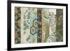 Textile Strata I-June Erica Vess-Framed Art Print