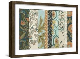 Textile Strata II-June Erica Vess-Framed Art Print