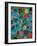 Textile with Children Holding Hands, Lake Atitlan, Western Highlands, Guatemala-Cindy Miller Hopkins-Framed Photographic Print