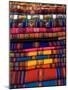 Textiles for Sale in the Market in the Village of Pisac, the Sacred Valley, Peru, South America-Richard Maschmeyer-Mounted Photographic Print