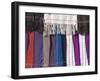 Textiles from Padaung Tribe, Shan State, Myanmar (Burma)-Jane Sweeney-Framed Photographic Print