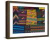 Textiles, Santiago Atitlan, Lake Atitlan, Guatemala, Central America-Sergio Pitamitz-Framed Photographic Print