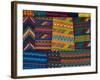 Textiles, Santiago Atitlan, Lake Atitlan, Guatemala, Central America-Sergio Pitamitz-Framed Photographic Print