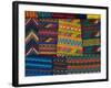 Textiles, Santiago Atitlan, Lake Atitlan, Guatemala, Central America-Sergio Pitamitz-Framed Photographic Print