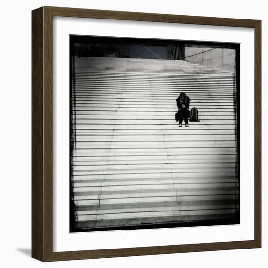 Texting-Craig Roberts-Framed Photographic Print