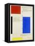 Textuel, 1928-Piet Mondrian-Framed Stretched Canvas