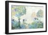 Textural landscape-Allison Pearce-Framed Art Print