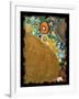 Texture, Background and Colorful Image of an Original Abstract Painting,Oil on Canvas-ralwel-Framed Art Print