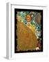 Texture, Background and Colorful Image of an Original Abstract Painting,Oil on Canvas-ralwel-Framed Art Print