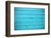 Texture of Blue Wood Planks-ronstik-Framed Photographic Print
