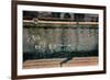 Texture of Broken Glass in Italy-null-Framed Photo