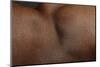 Texture of Human Skin. close up of African-American Male Body-master1305-Mounted Photographic Print