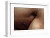 Texture of Human Skin. close up of African-American Male Body-master1305-Framed Photographic Print