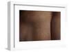 Texture of Human Skin. close up of African-American Male Body-master1305-Framed Photographic Print