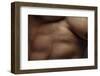 Texture of Human Skin. close up of African-American Male Body-master1305-Framed Photographic Print