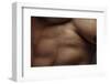 Texture of Human Skin. close up of African-American Male Body-master1305-Framed Photographic Print