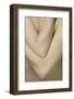 Texture of Human Skin. close up of Well-Kept Caucasian Human Body-master1305-Framed Photographic Print