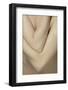 Texture of Human Skin. close up of Well-Kept Caucasian Human Body-master1305-Framed Photographic Print