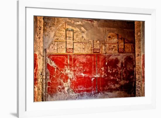 Texture of Ruins in Italy-null-Framed Photo